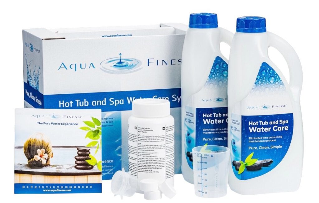 Aquafinesse jacuzzi wateronderhoud